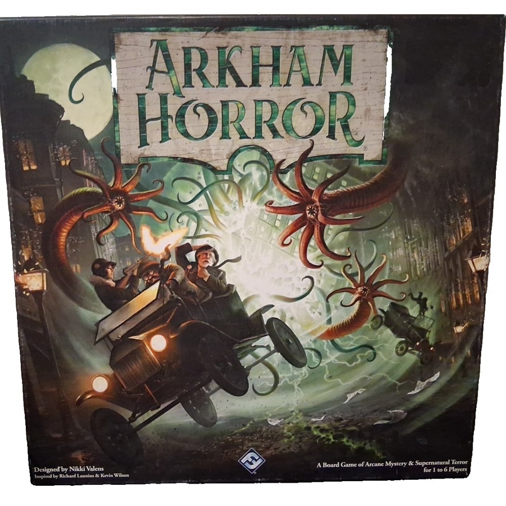Arkham Horror  2018 Fantasy Flight Game  3rd Edition  "Used, Complete"